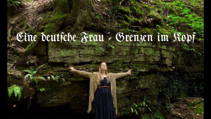 Eine deutsche Frau Grenzen im Kopf
