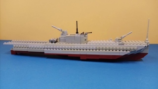 Торпедный катер(torpedo boat)Г-5 из конструктора лего своими руками. Инструкция сборки.