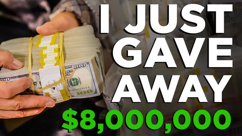 Undercover Billionaire Gives Away 8