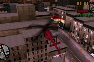 GTA Liberty city stories. Вертолёт с колёсами.
