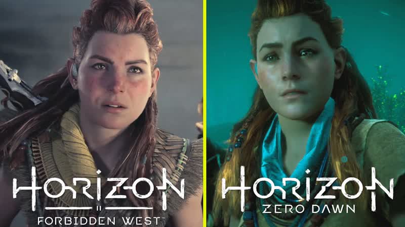 Сравнительное видео показывает различия между Horizon Forbidden West
